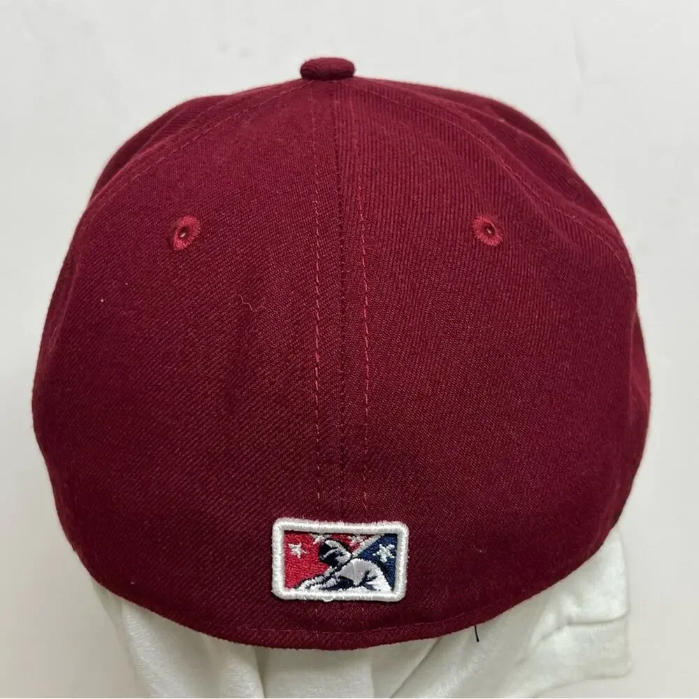 Game Worn Mahoning Valley Scrappers Hat - Pro Model by New Era - Fitted 7